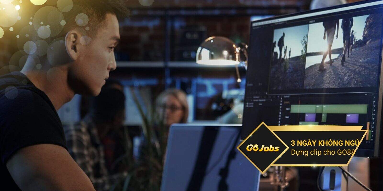 Câu chuyện 3 ngày không ngủ để dựng clip countdown cho GO88
