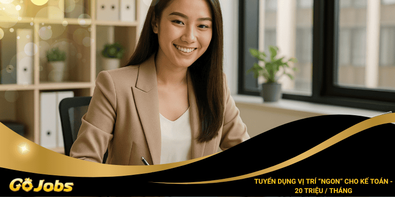 Tuyển Dụng Nhân Viên Kế Toán Nội Bộ Tại TP.HCM Lương 20 Triệu